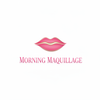 Logo Morning Maquillage Rose Bonbon